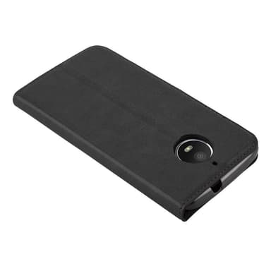lommebokdeksel Motorola MOTO E4 PLUS case (svart)