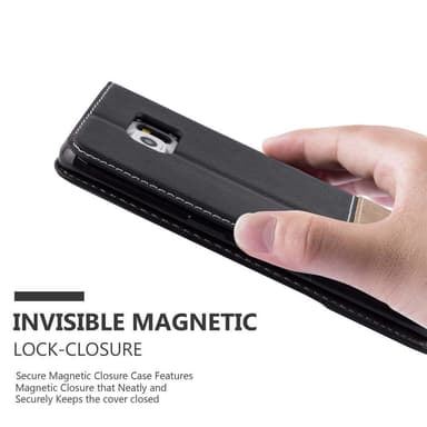 Samsung Galaxy S6 EDGE PLUS Deksel Case Cover (svart)