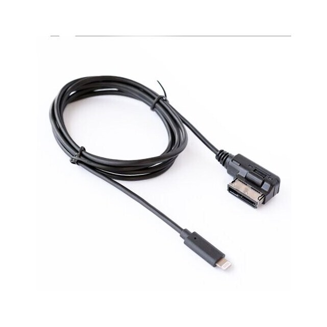 AMI / MDI kabel med iPhone-kontakt til Audi Q5 A6L A4L Q7 A5 S5