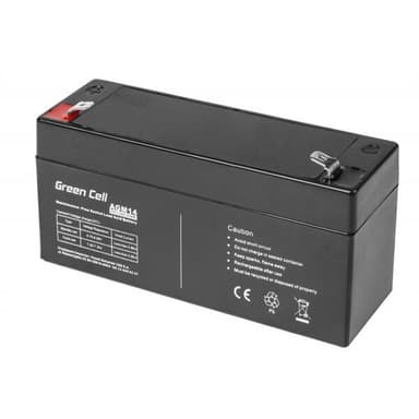 Green Cell AGM Batteri 6V 3.3Ah