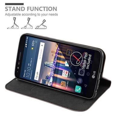 LG STYLUS 3 lommebokdeksel case (brun)