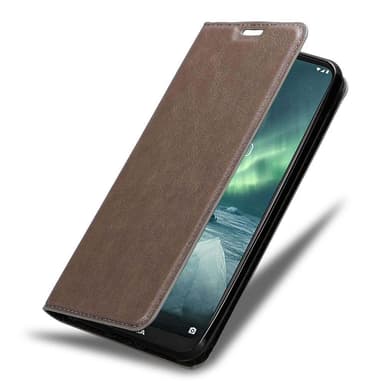 lommebokdeksel Nokia 7.2 case (brun)