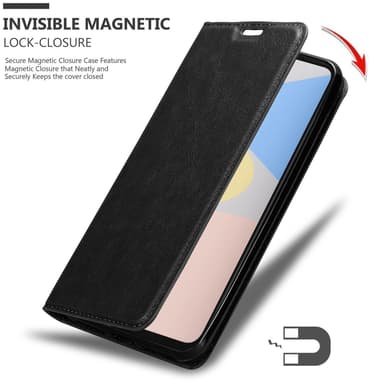 lommebokdeksel Google PIXEL 4A case (svart)