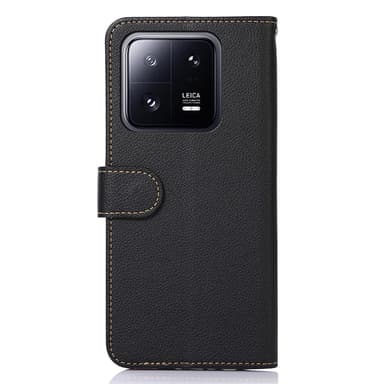 KHAZNEH Lommebok-deksel til Xiaomi 14 - svart-rød