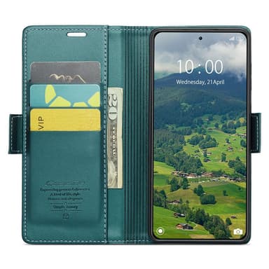 CASEME Lommebok-deksel Xiaomi 14 - Grønn