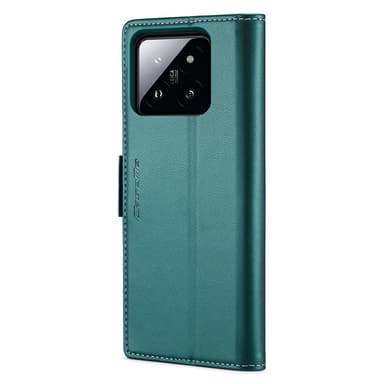 CASEME Lommebok-deksel Xiaomi 14 - Grønn