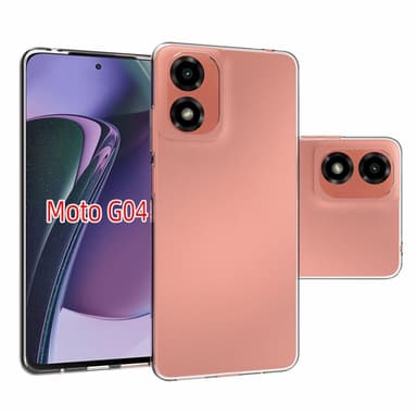 Til Motorola Moto G04 4G/G24 4G Deksel TPU Bakdeksel