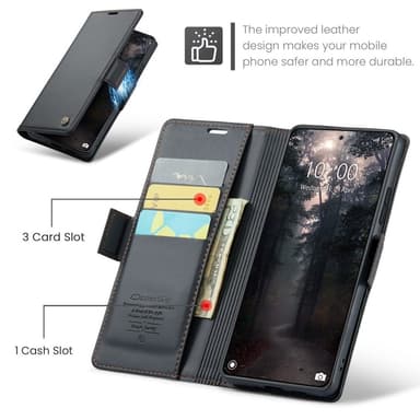 CASEME Lommebok-deksel Xiaomi 14 - Lilla