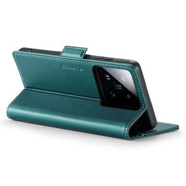 CASEME Lommebok-deksel Xiaomi 14 - Grønn
