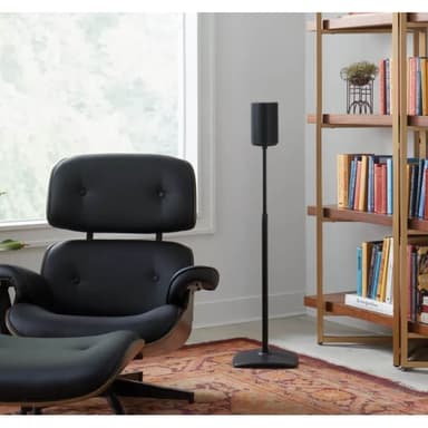 SANUS Gulvstativ Justerbart for Sonos ERA 100 Singel Svart
