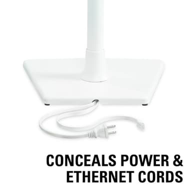 SANUS Gulvstativ for Sonos One SL Play:1 Play:3 Par Hvit