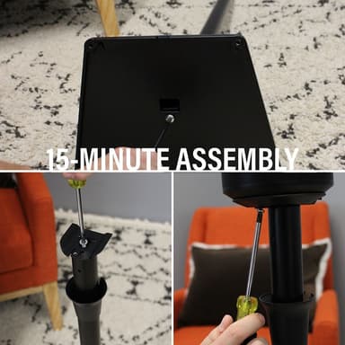 SANUS Gulvstativ for Sonos Era 100 Single Svart