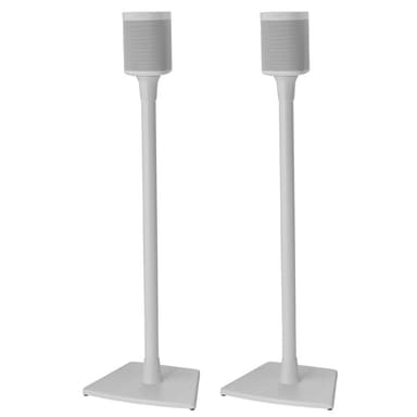 SANUS Gulvstativ for Sonos One SL Play:1 Play:3 Par Hvit