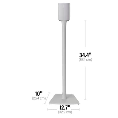 SANUS Gulvstativ for Sonos Era 100 Single Hvit