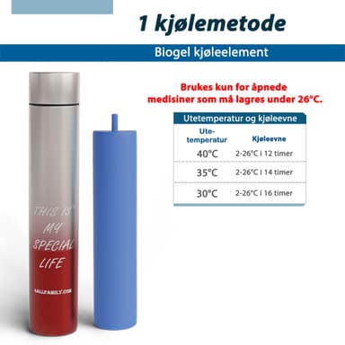 Rambler - 10-timers liten kjøletermos for daglig bruk.