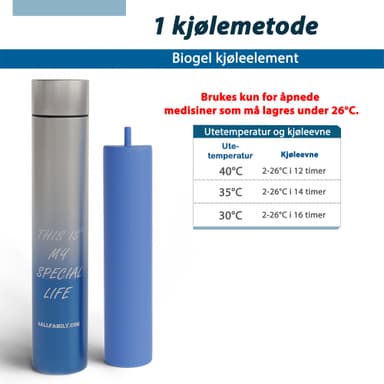 Rambler - 10-timers liten kjøletermos for daglig bruk.