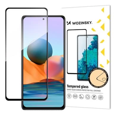 Wozinsky Full Screen Skjermbeskytter med sort ramme Xiaomi Redmi Note 12 Pro+ / Note 12 Pro
