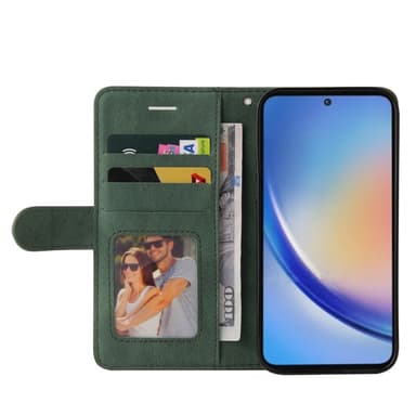 KT Lommebok-deksel til Samsung Galaxy A35 - Grønn