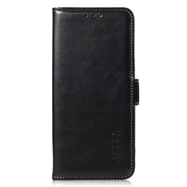 ABEEL Til Samsung Galaxy A55 Skinn Magnetisk Veske Crazy Horse Texture