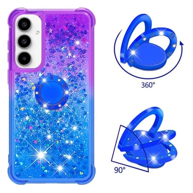 YB Quicksand Series-8 til Samsung Galaxy A35 termoplastisk polyuretan deksel Glitter