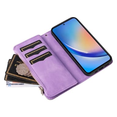 KS Lommebok-deksel til Samsung Galaxy A35 - Lilla