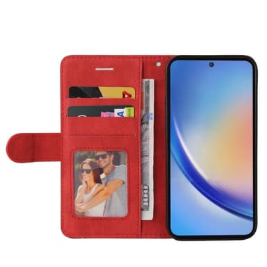 KT Lommebok-deksel til Samsung Galaxy A35 - Rød