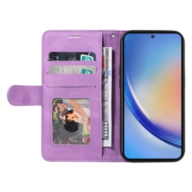 KT Lommebok-deksel til Samsung Galaxy A35 - Lilla