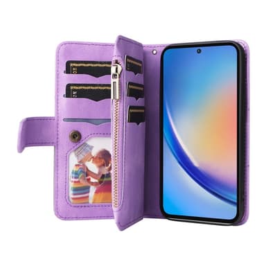 KS Lommebok-deksel til Samsung Galaxy A35 - Lilla
