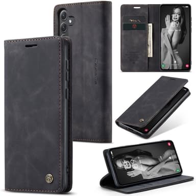 CASEME Lommebok-deksel Samsung Galaxy A35 5G - Svart
