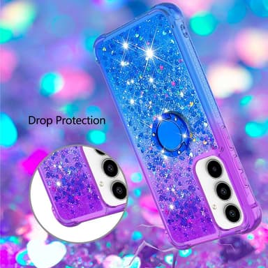 YB Quicksand Series-8 til Samsung Galaxy A35 termoplastisk polyuretan deksel Glitter