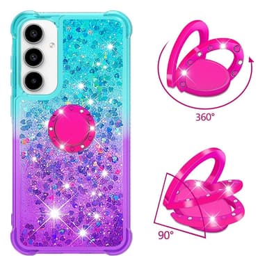 YB Quicksand Series-8 til Samsung Galaxy A35 termoplastisk polyuretan deksel Glitter