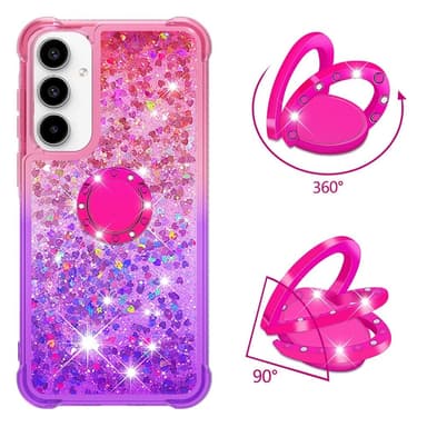 YB Quicksand Series-8 til Samsung Galaxy A35 termoplastisk polyuretan deksel Glitter