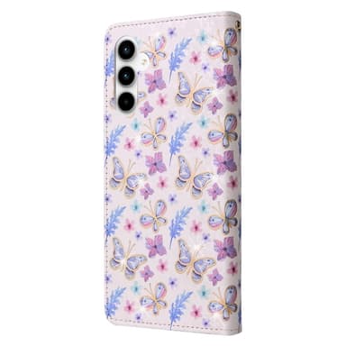 Til Samsung Galaxy A35 Lommebok-deksel Blomster