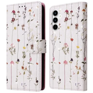Til Samsung Galaxy A35 Lommebok-deksel Blomster