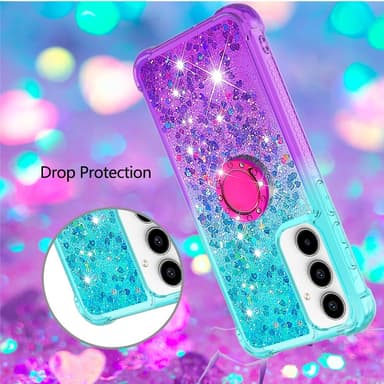YB Quicksand Series-8 til Samsung Galaxy A35 termoplastisk polyuretan deksel Glitter