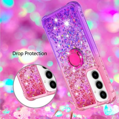 YB Quicksand Series-8 til Samsung Galaxy A35 termoplastisk polyuretan deksel Glitter