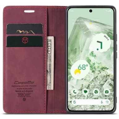 CaseMe FlipCase 013 Google Pixel 8a - Burgunder