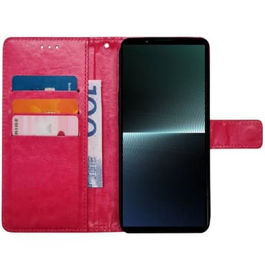 Lommebokdeksel 3-kort Sony Xperia 1 VII - Rosa