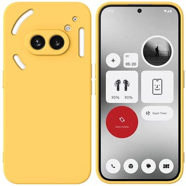 Liquid silikondeksel Nothing Phone 2a - Gul