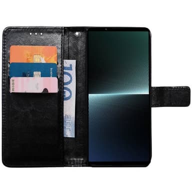 Lommebokdeksel 3-kort Sony Xperia 1 VI - Sort