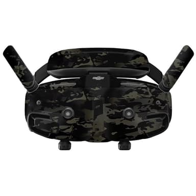Dekalsett DJI Goggles 3 - Black Camo