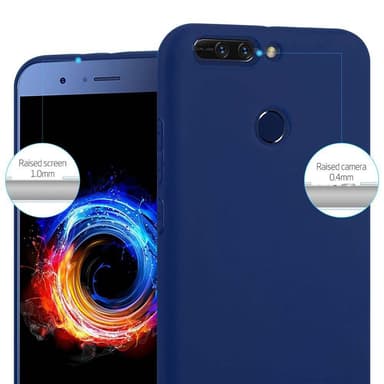 Honor 8 PRO silikondeksel cover (blå)