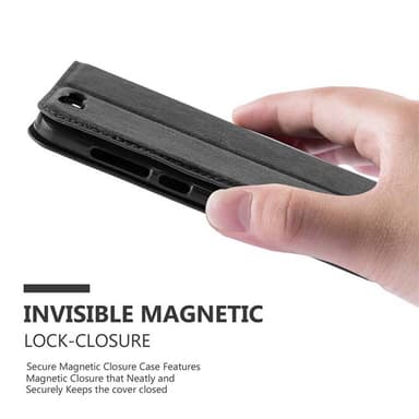 ZTE Blade A612 lommebokdeksel case (svart)