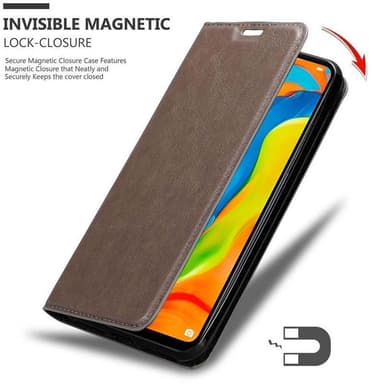 Huawei P30 LITE lommebokdeksel case (brun)
