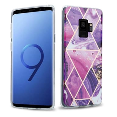 Samsung Galaxy S9 lommebokdeksel etui (lilla)