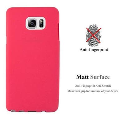 Samsung Galaxy NOTE 5 silikondeksel case (rød)