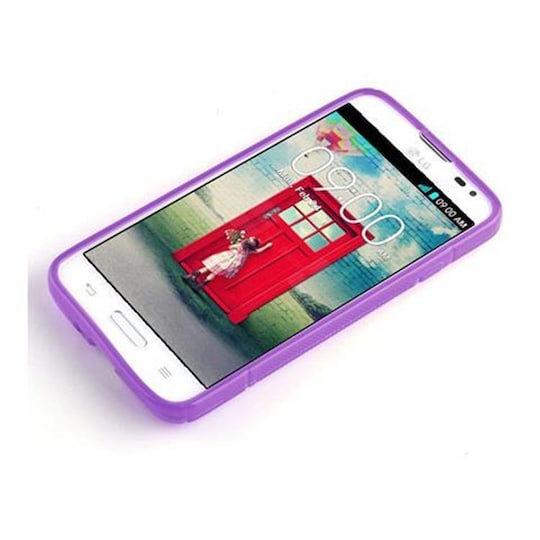 LG L70 (1. SIM) silikondeksel case (lilla)