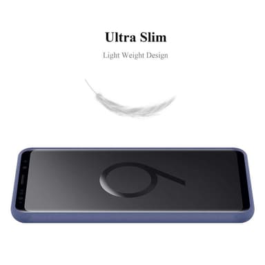 Samsung Galaxy S9 PLUS silikondeksel case (blå)