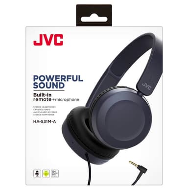JVC Hodetelefon HAS31 On-Ear Blå