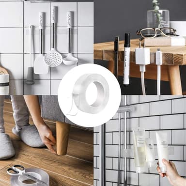 Gjenbrukbar tosidig nanotape 1 m